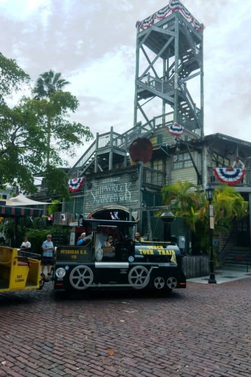 Conch TourThe Key West Treasure Museum is one of many stops along the Conch Tour Train and Old Town Trolley tours.