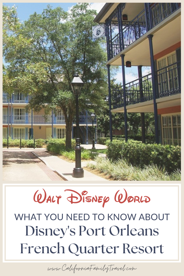 Disney’s Port Orleans French Quarter is a beautiful, New Orleans-style resort at Walt Disney World. Read on for a full review of this moderate resort at Walt Disney World. #waltdisneyworld