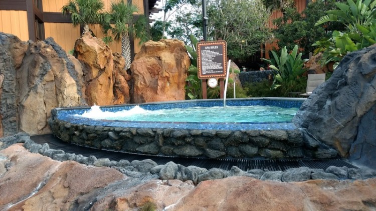 Relax in the spa at Disney's Polynesian Resort after a fun day in the parks!