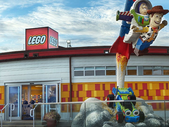 The LEGO Store at Disney Springs.