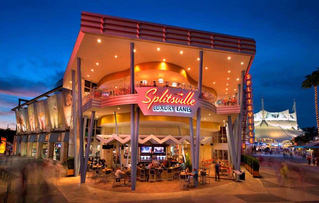 Splitsville in Disney Springs.