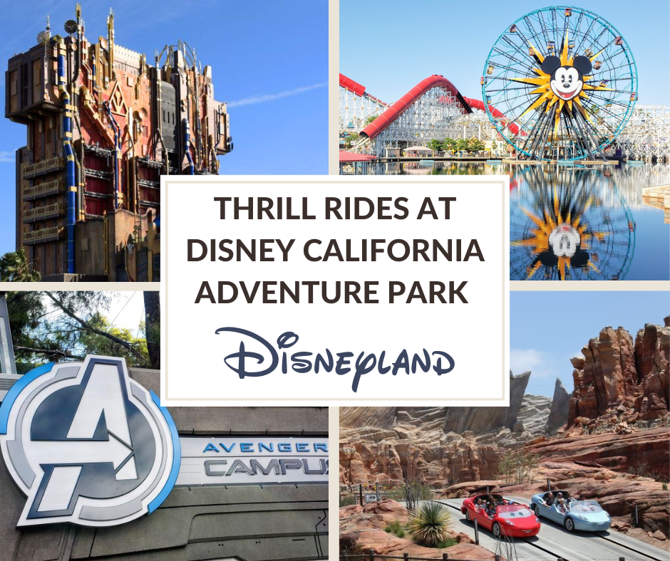 Disney California Adventure Thrill Rides