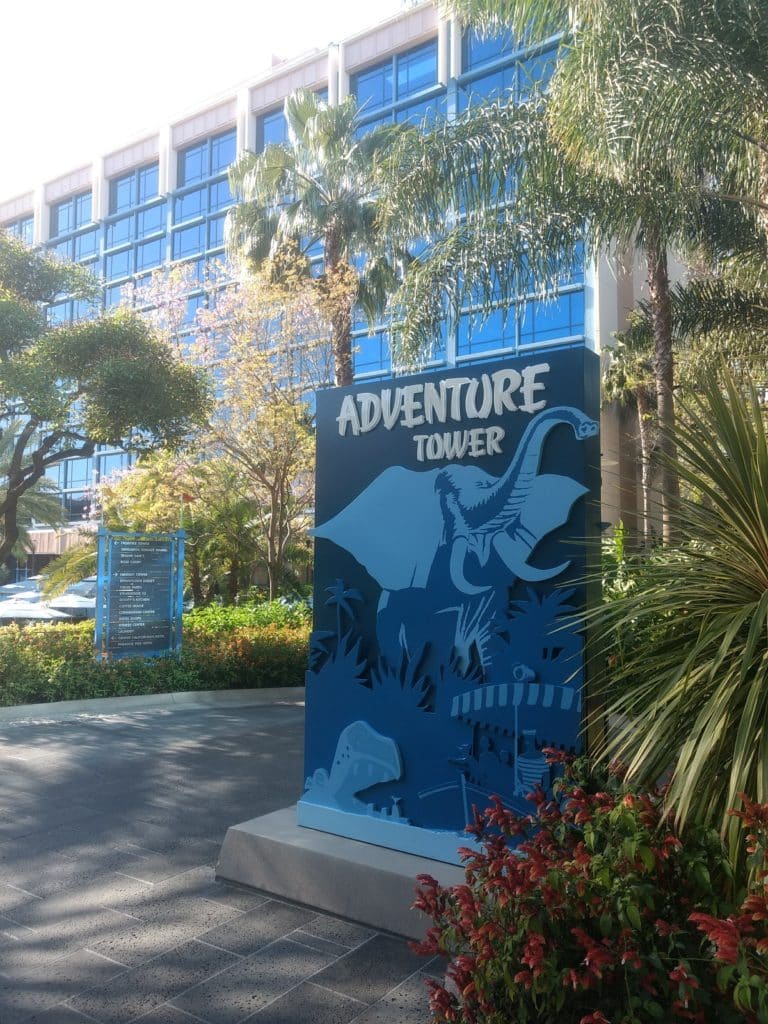 Disneyland Hotel Adventure Tower