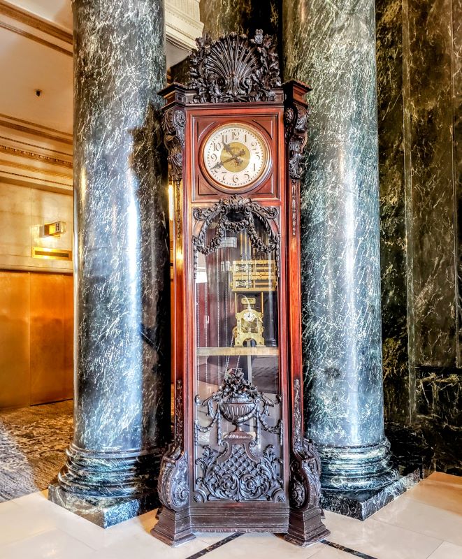 San Francisco Westin St Francis Clock