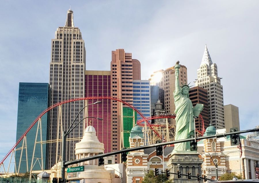 New York New York Hotel and Casino in Las Vegas