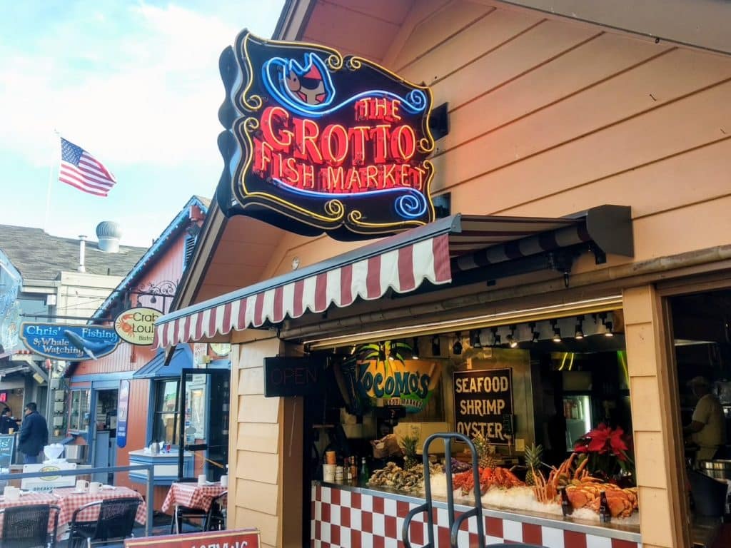 The Grotto Restaurant on Fisherman's Wharf Monterey