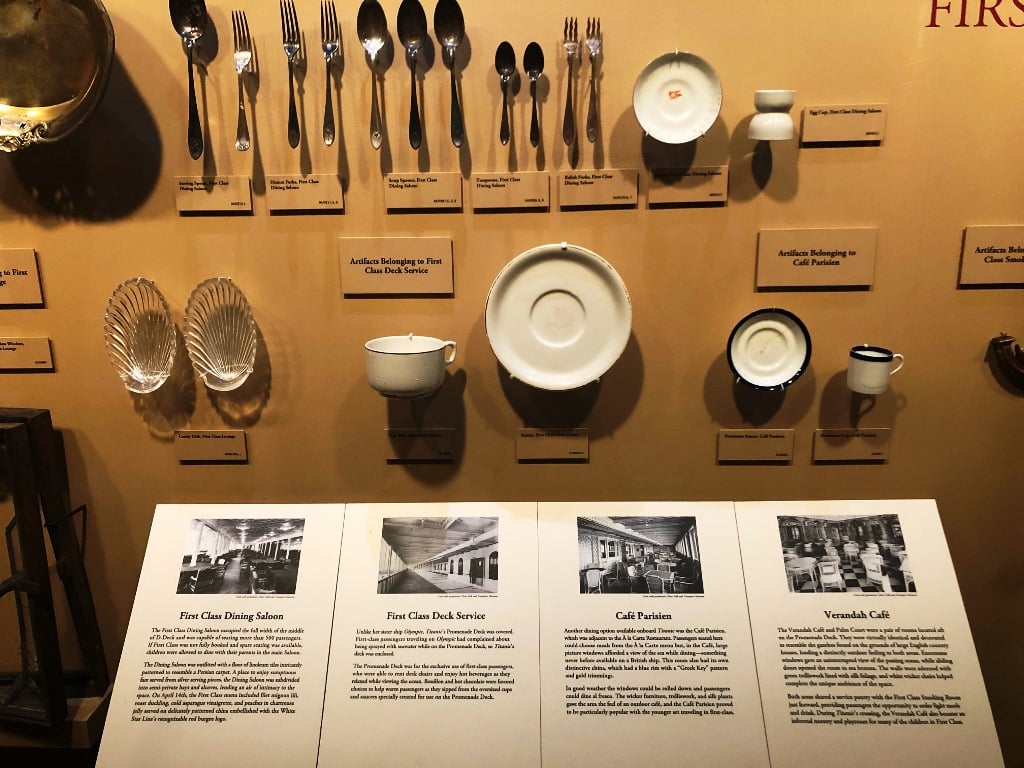 Titanic Exhibit Vegas
