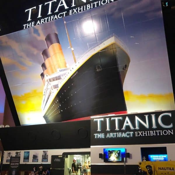 Titanic Exhibit Las Vegas Entrance