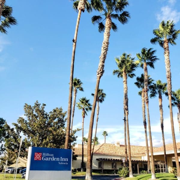 Hilton Garden Inn is the closest hotel to Six Flags Magic Mountain.