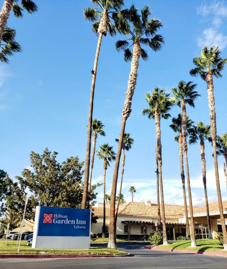 Hilton Garden Inn is the closest hotel to Six Flags Magic Mountain.