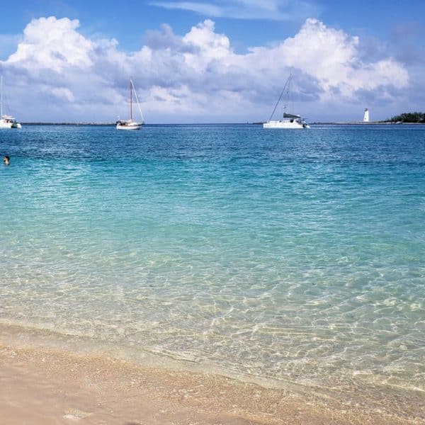 Junkanoo Beach in Nassau Bahamas