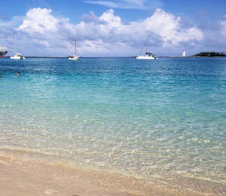 Junkanoo Beach in Nassau Bahamas