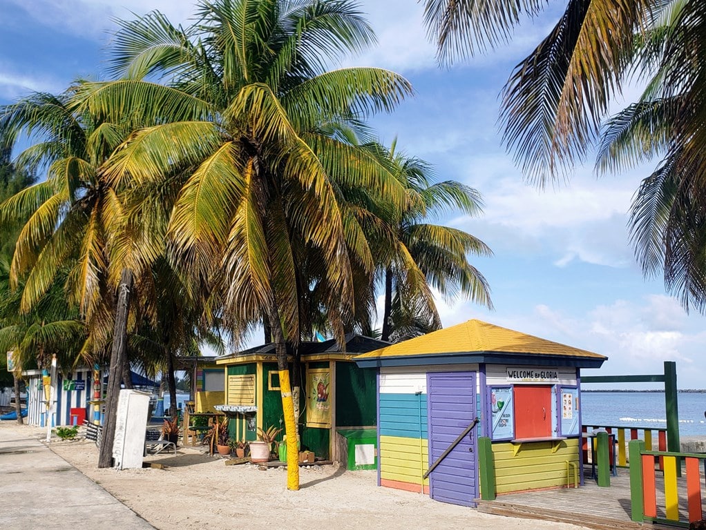 Junkanoo Beach is one of the free beaches in Nassau Bahamas near cruise port