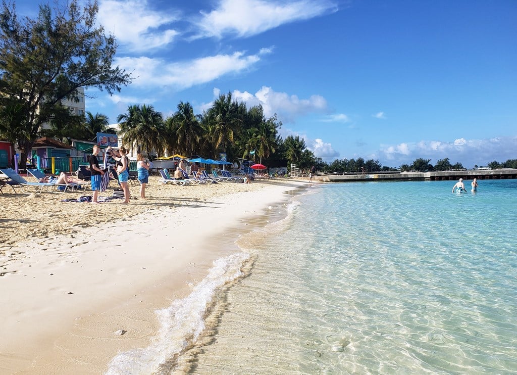 Junkanoo Beach in Nassau Bahamas
