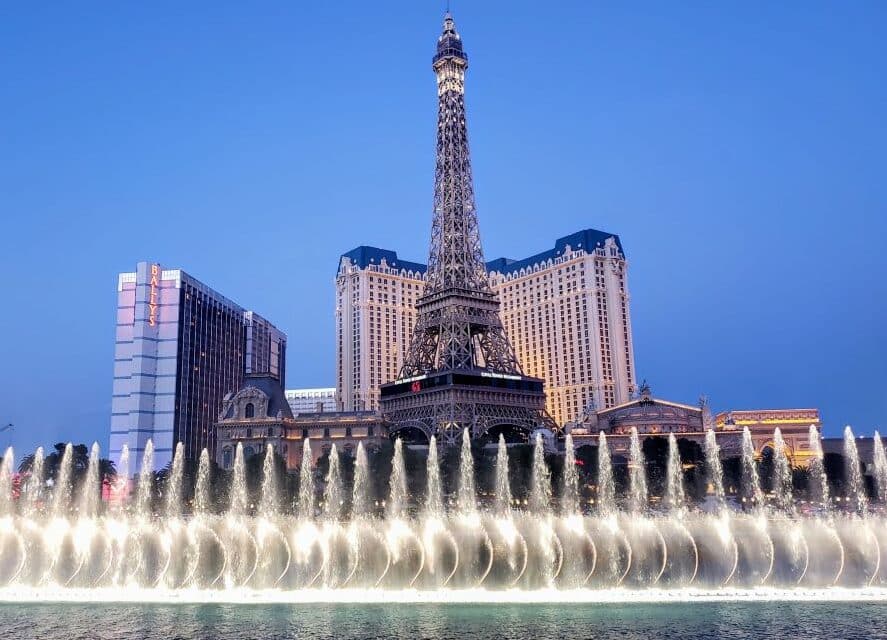 free things to do in Las Vegas with kids - Bellagio Fountains