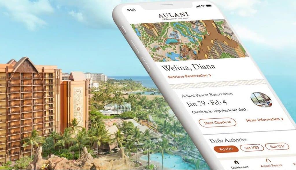Disney Aulani Mobile App