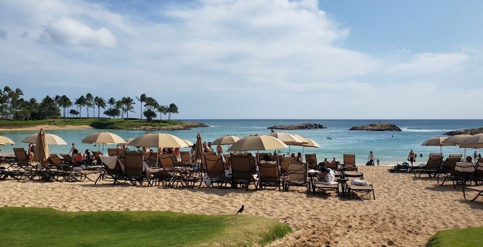 Disney Aulani resort beach