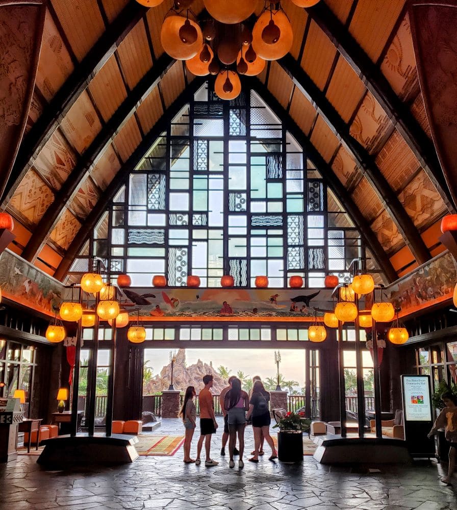 Disney Aulani resort lobby