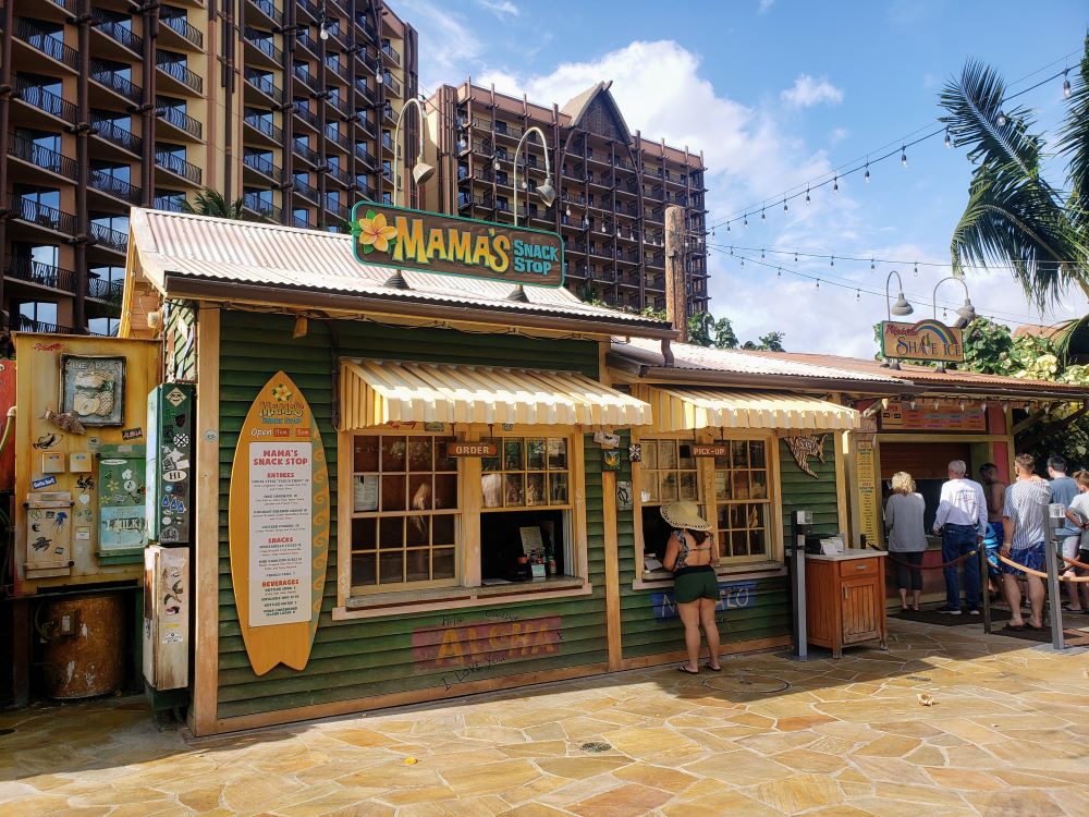 Disney Hawaii Resort quick service dining