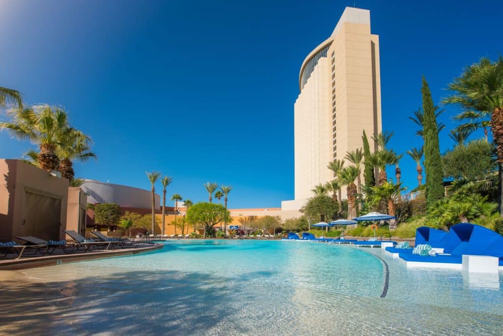 Palm Springs resort with lazy river