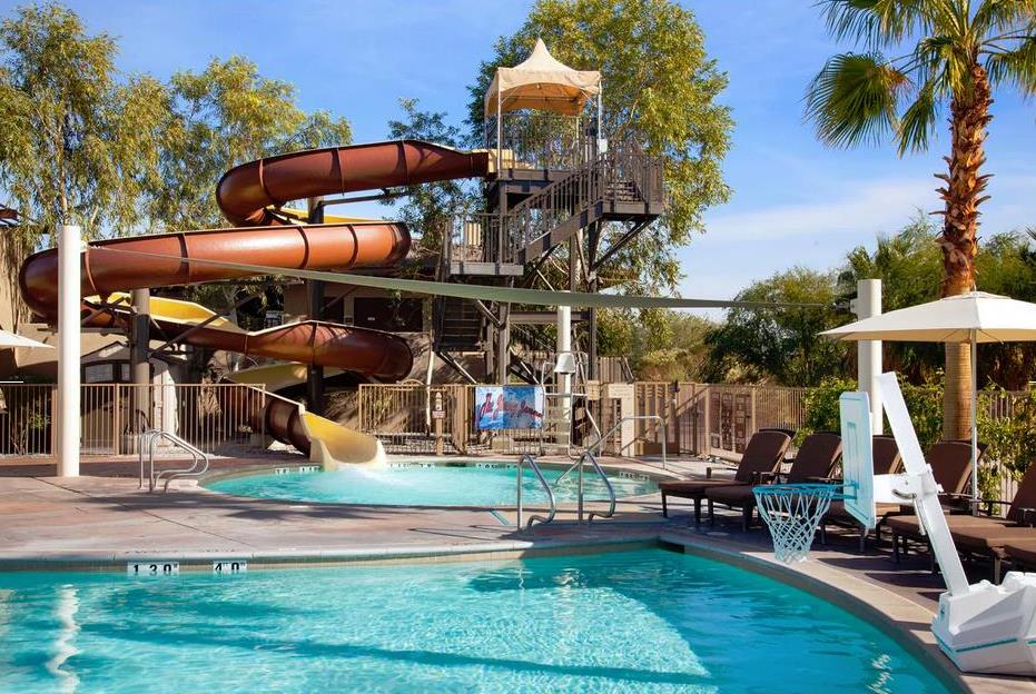 Westin Desert Willow Villas Palm Spring water slide hotel