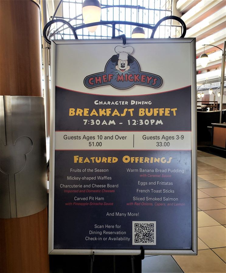 Disney's Contemporary Resort Chef Mickey's