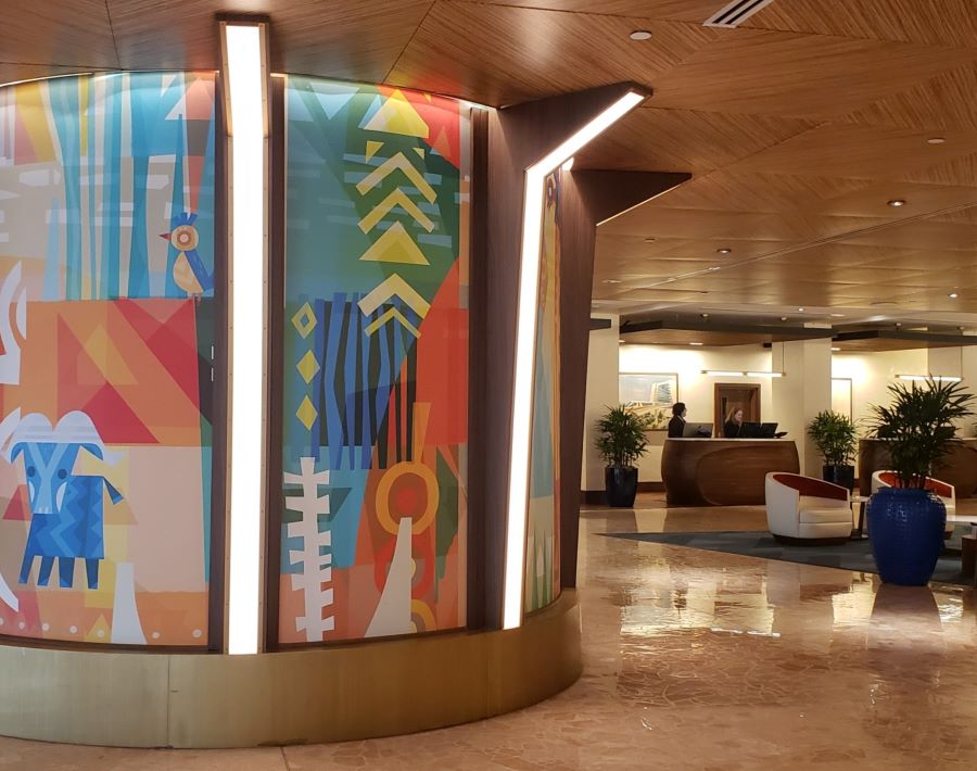 Disney's Contemporary Resort Lobby