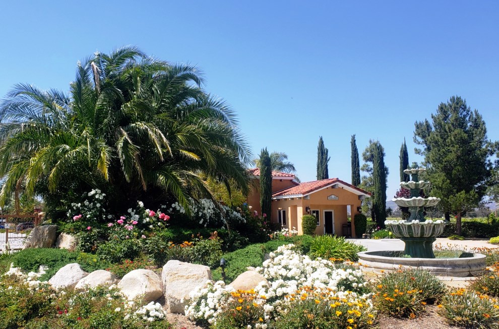 Entrance to Carter Estate Winery & Resort Temecula wine hotel