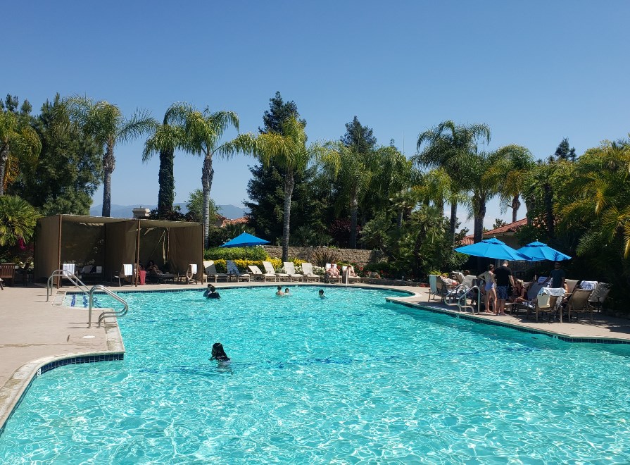 South Coast Temecula winery hotel with pool