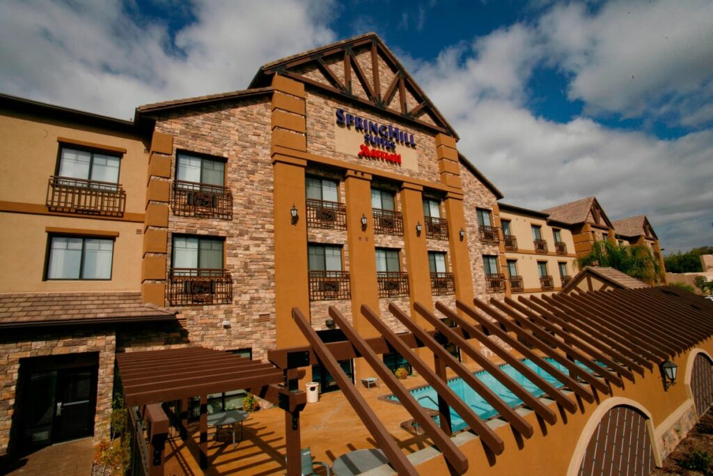 SpringHill Suites is a hotel near Temecula wineries