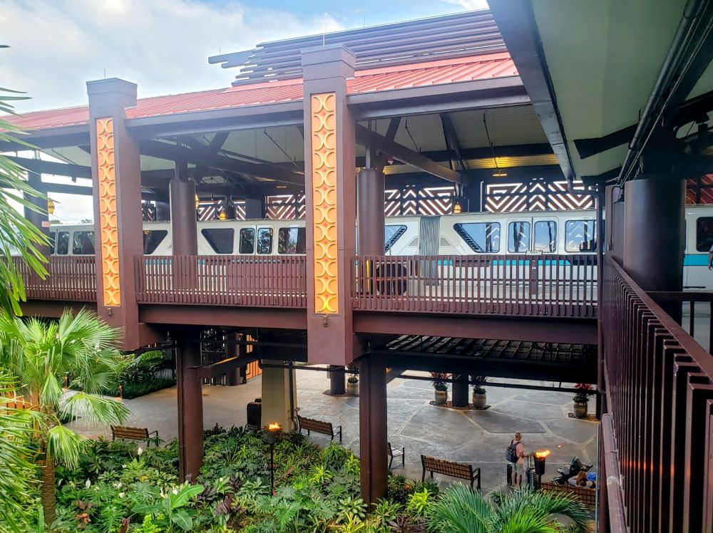 Disney’s Polynesian Village Resort monorail resort