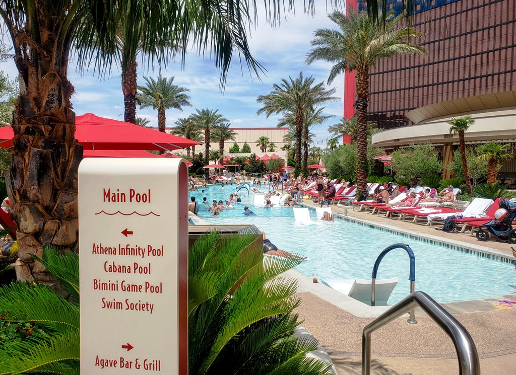 Main Pool Resorts World Las Vegas