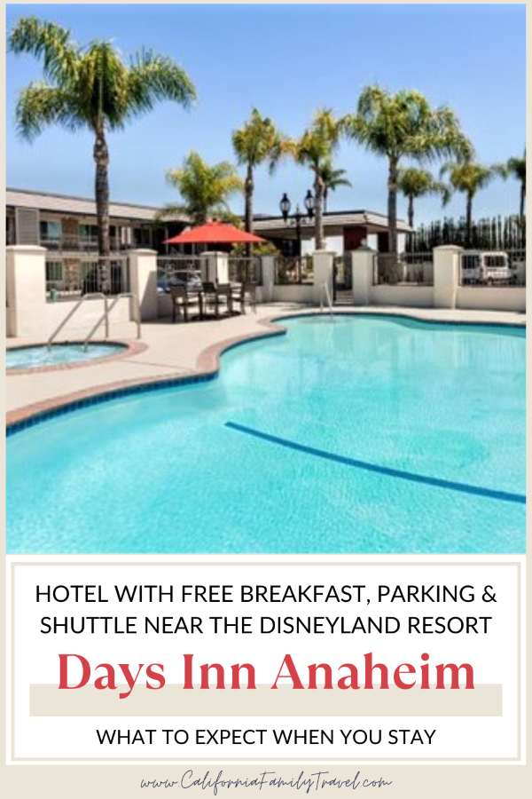 Located less than a mile away from Disneyland, the Days Inn Anaheim is a budget-friendly hotel offering free shuttle, free breakfast and free parking, too! Here is everything you need to know about the Days Inn & Suites by Wyndham Anaheim at Disneyland.