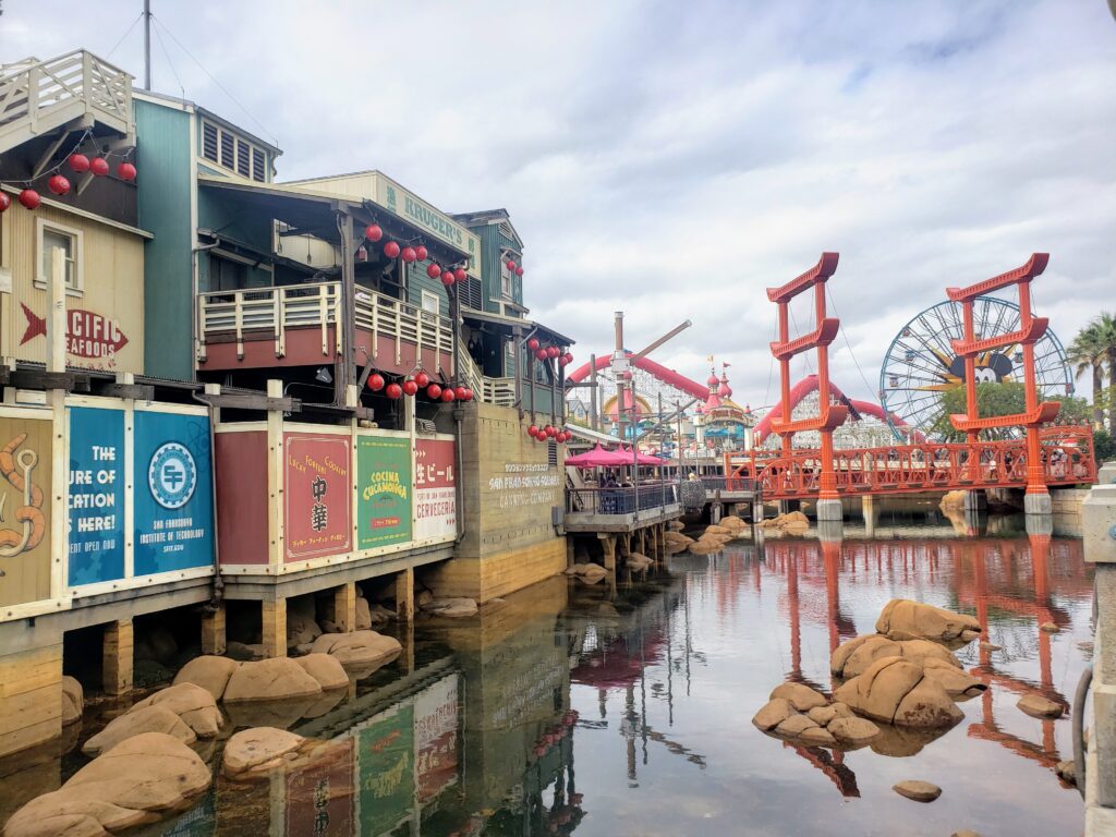 San Fransokyo Square at Disney California Adventure Park