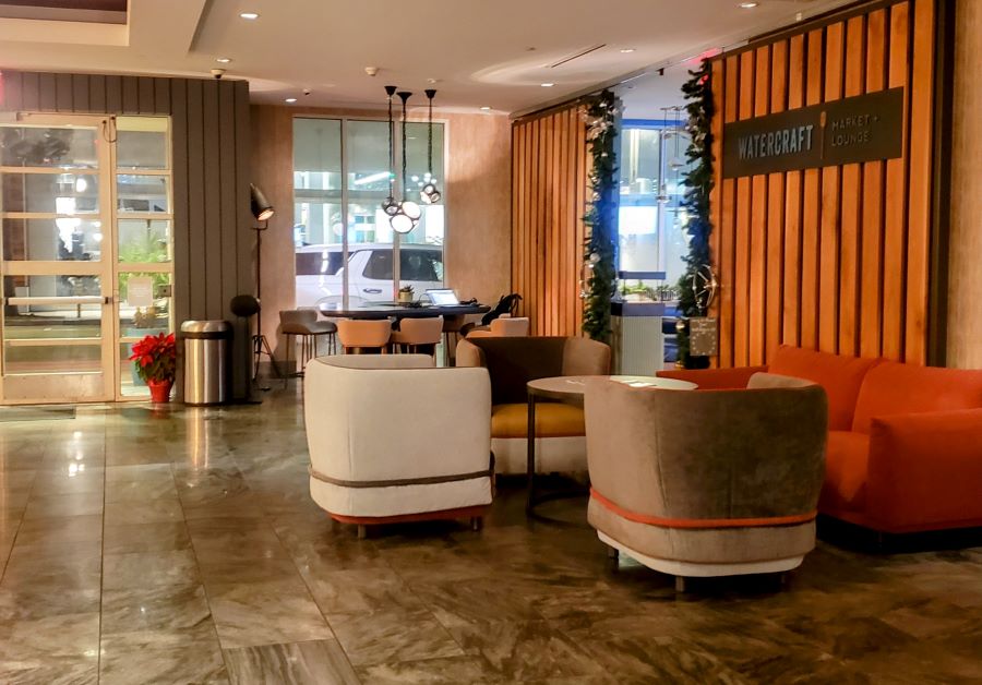 Hyatt Centric Long Beach Hotel Lobby