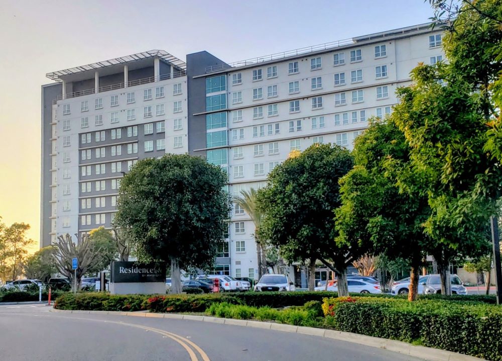 Exterior of Residence Inn Long Beach Downtown