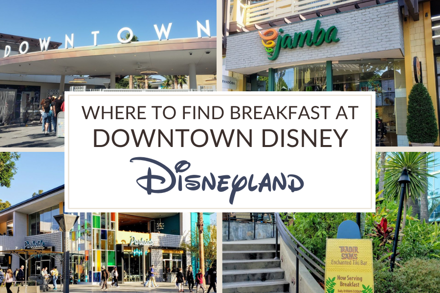 Downtown Disney Breakfast