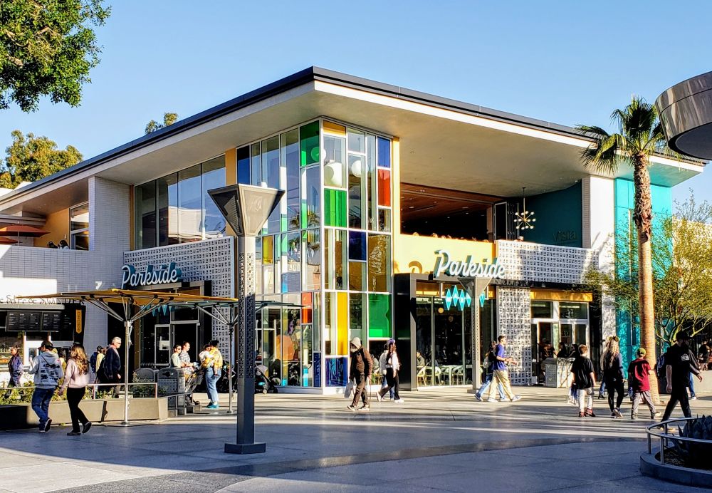 Parkside Market food hall in Downtown Disney