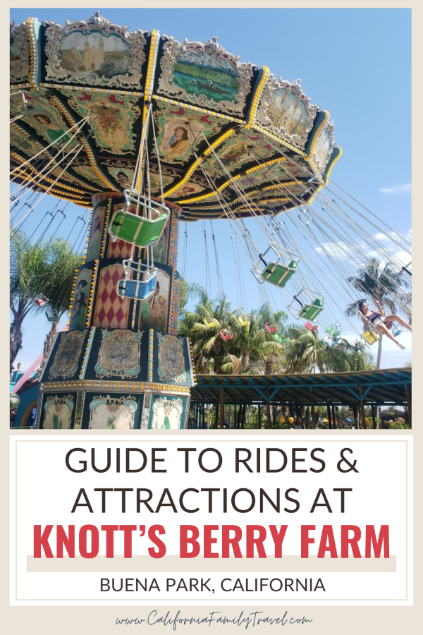 Planning a visit to Knott's Berry Farm in Buena Park, California? Here's a complete guide to Knott’s Berry Farm rides and attractions — with the best coasters, family-friendly rides, and must-see attractions for kids and thrill-seekers alike.