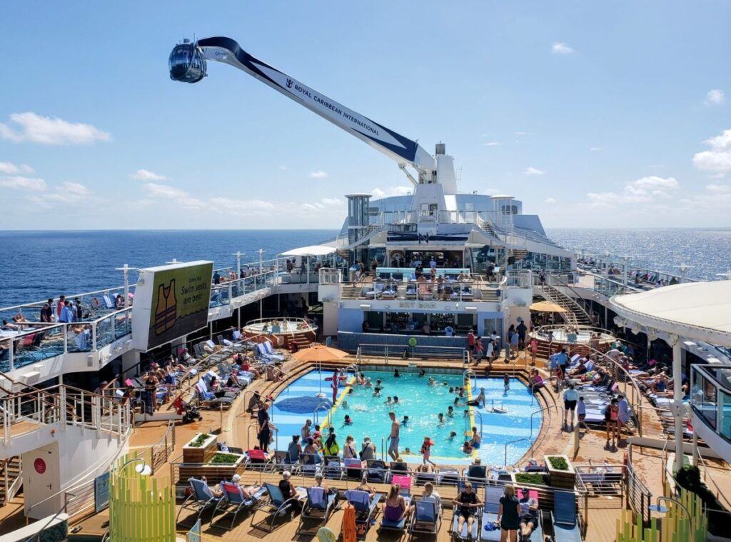 North Star observation pod on Quantum of the Seas