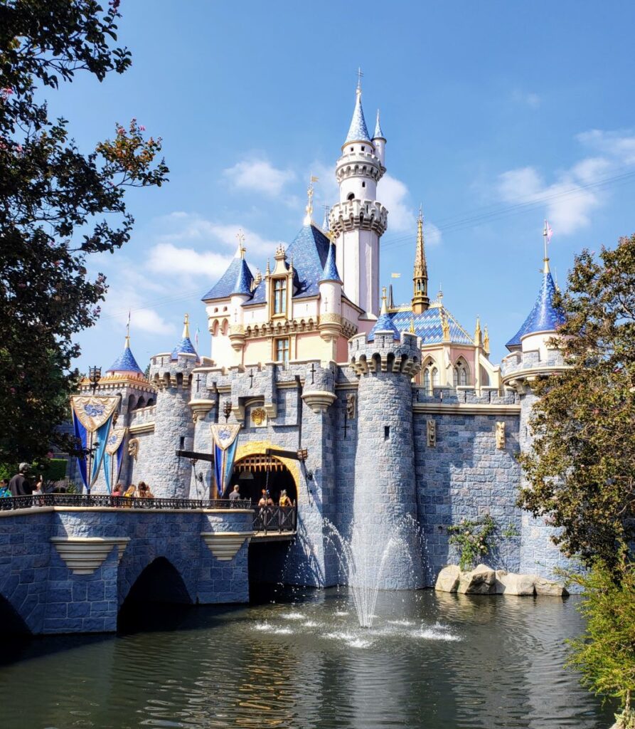 Disneyland California Castle