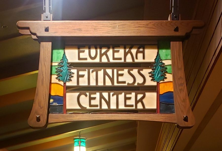 Eureka Fitness Center sign