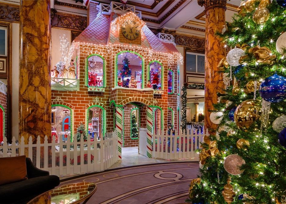 San Francisco Christmas Gingerbread House