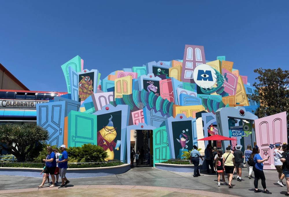 Monsters Inc ride at Disney California Adventure Park