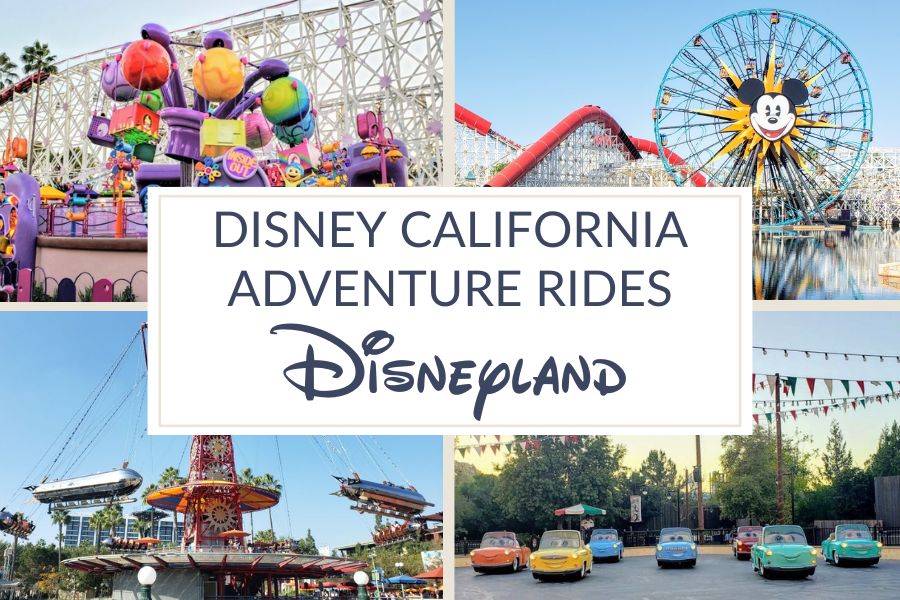 Disney California Adventure Rides List