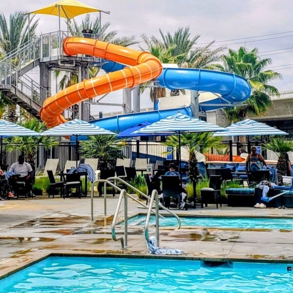 Anaheim Suites Hotel Water Slide