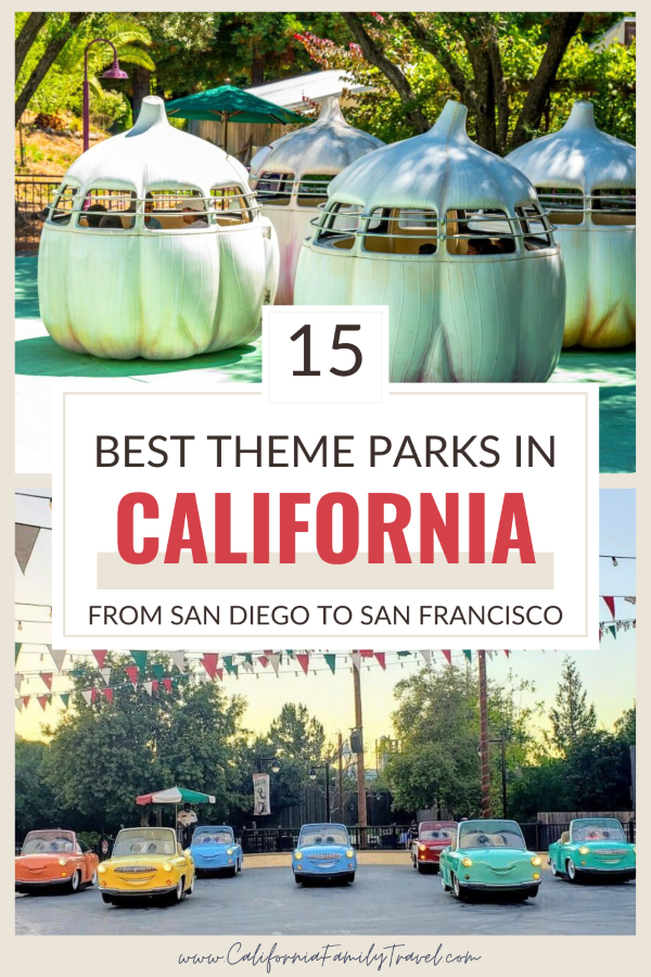 Does your family love visiting theme parks? From the magic of Disneyland to the charm of the Santa Cruz Boardwalk, California is home to more amusement parks than just about anywhere else! Here is a guide to 15 fun theme parks in California that offer rides and entertainment that your whole family will love.