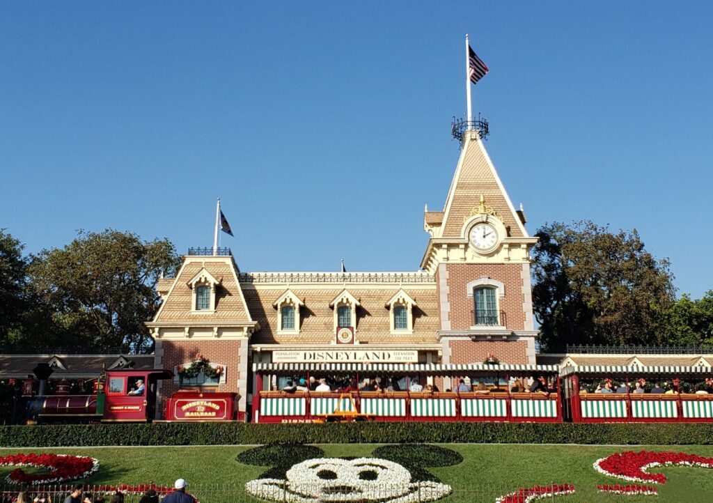 Disneyland Railroad Station