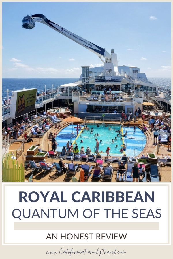 Planning a cruise to Mexico from Los Angeles? Here is a detailed and honest Royal Caribbean Quantum of the Seas review to help you decide if this ship is right for your cruise vacation.