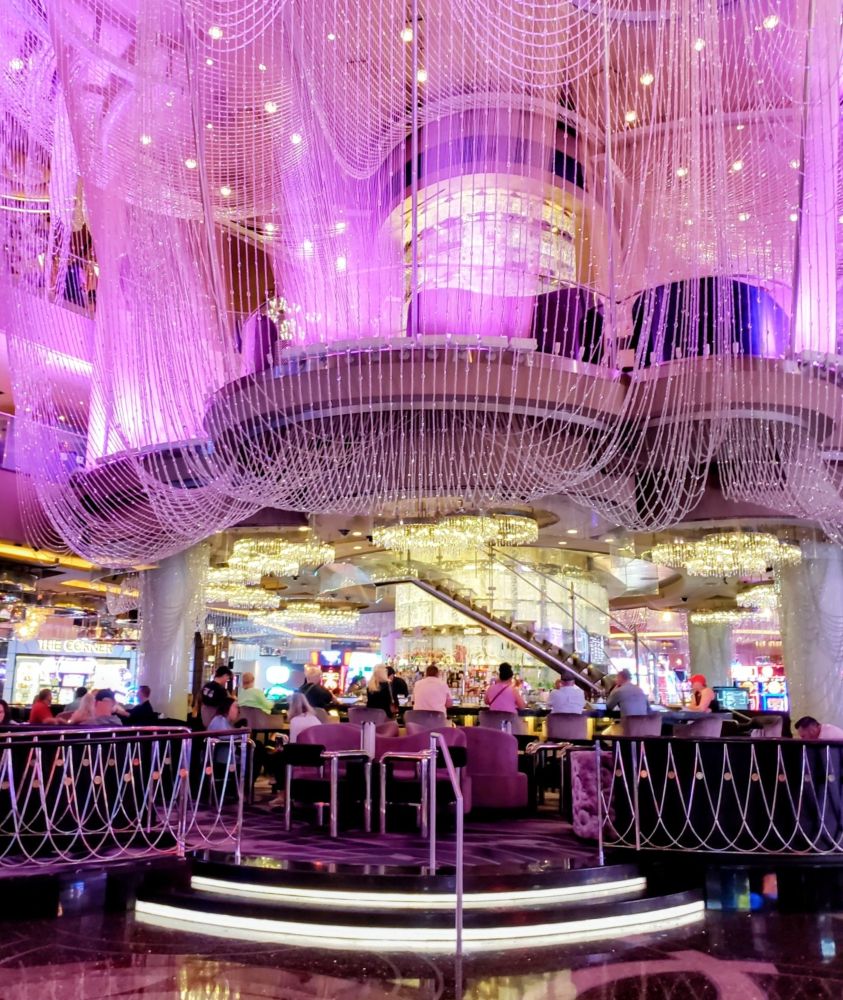 The Chandelier Bar at the Cosmopolitan Las Vegas